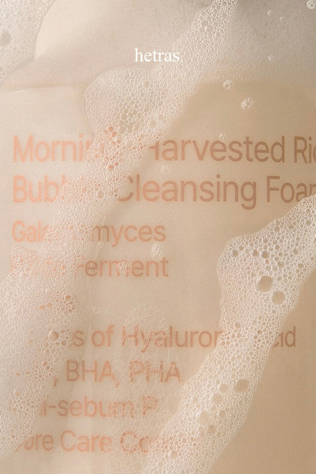 Morning Harvested Rice Bubble Cleansing Foam