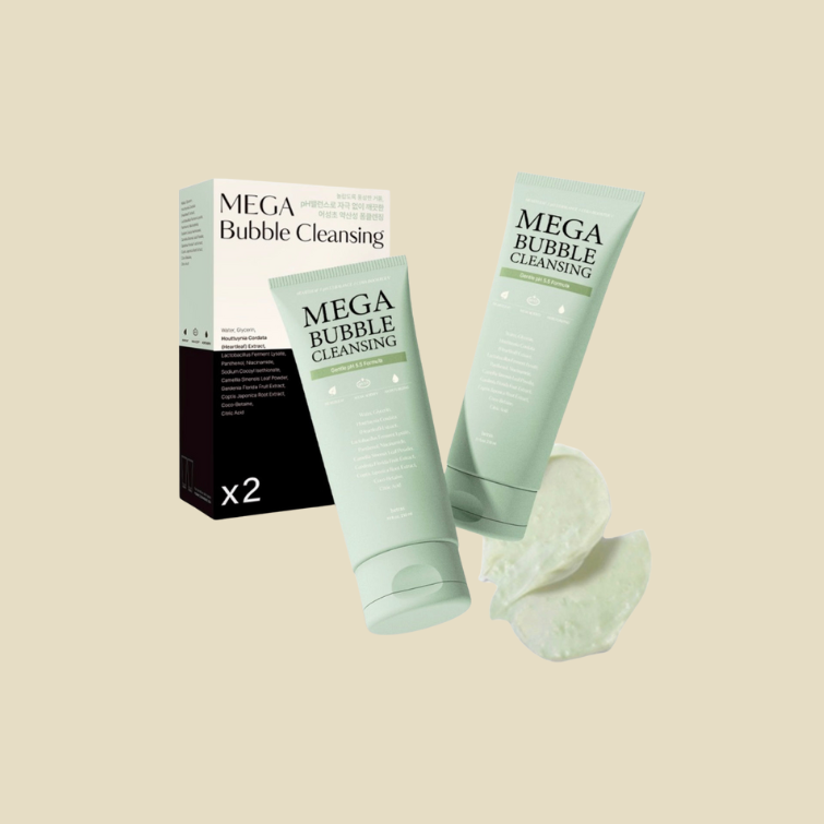 Mega Bubble Heartleaf pH Foam Cleansing